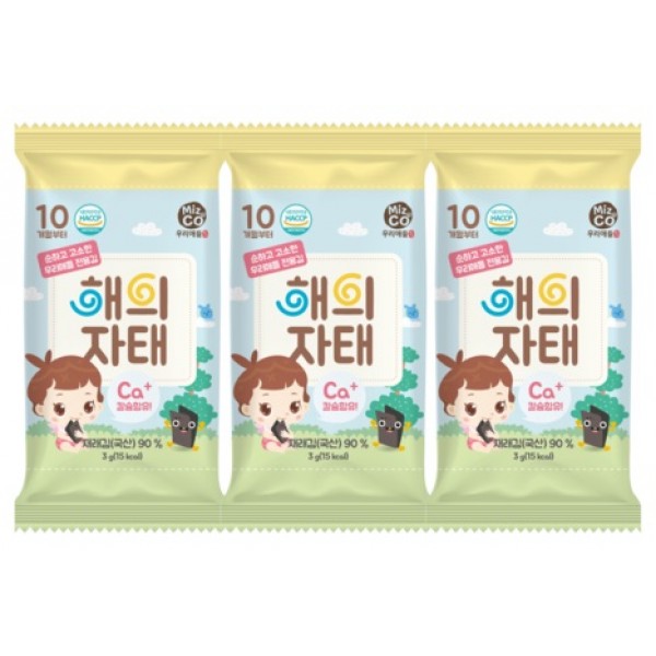 Korean Seaweed Snack -10m+ - Other Korean Brand - BabyOnline HK